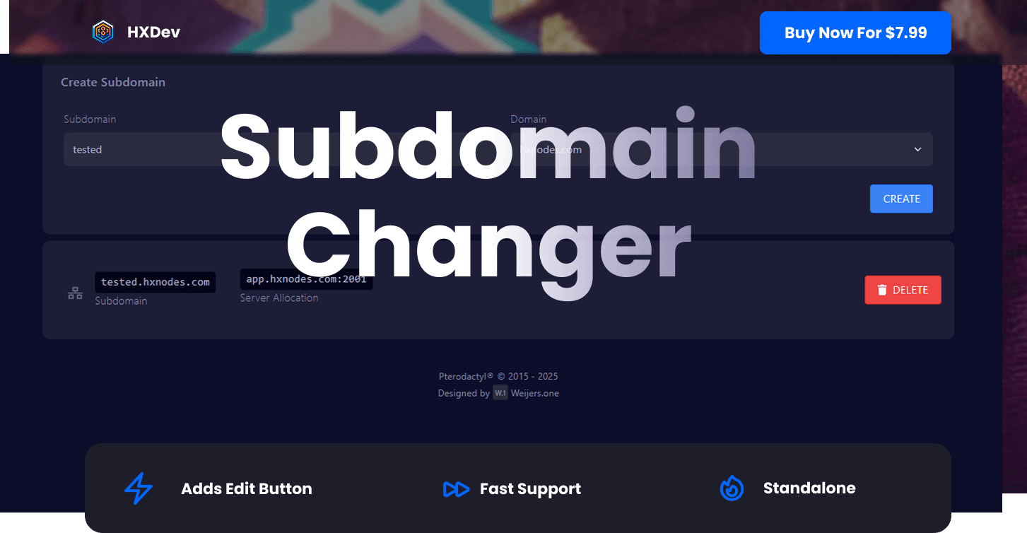 SubDomain Manager